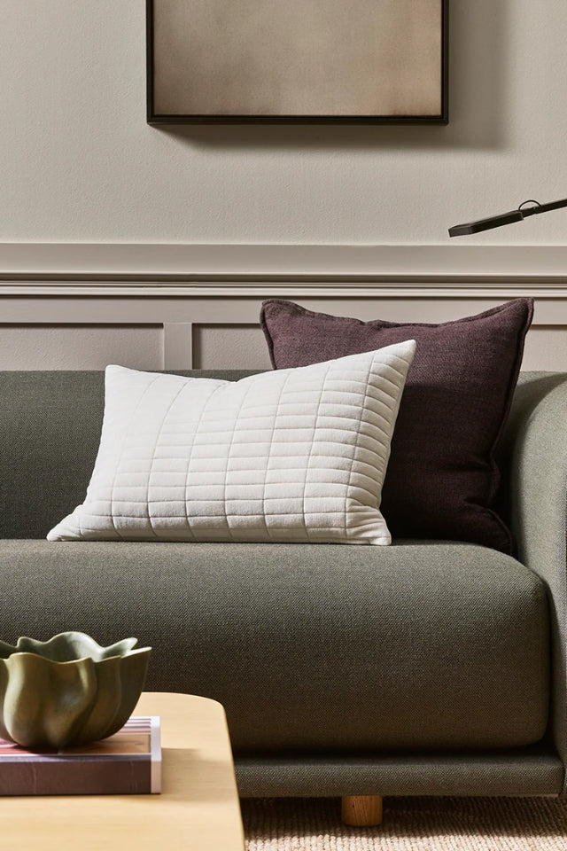 Flaxmill Cushion - Mahogany