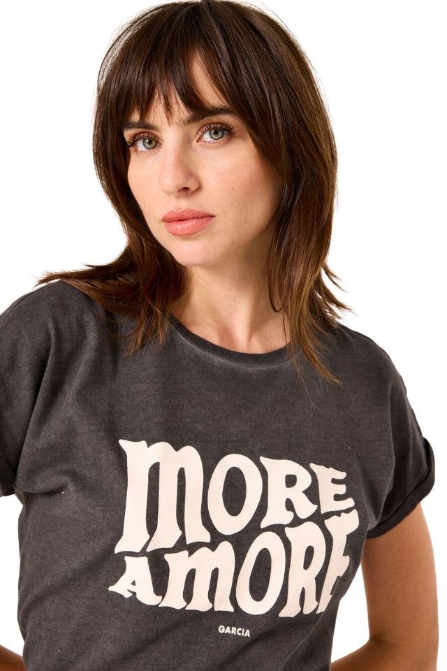 More Amore T-Shirt - Anthracite