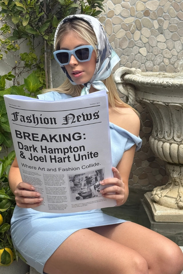 The DH x Joel Hart Flux Silk Scarf