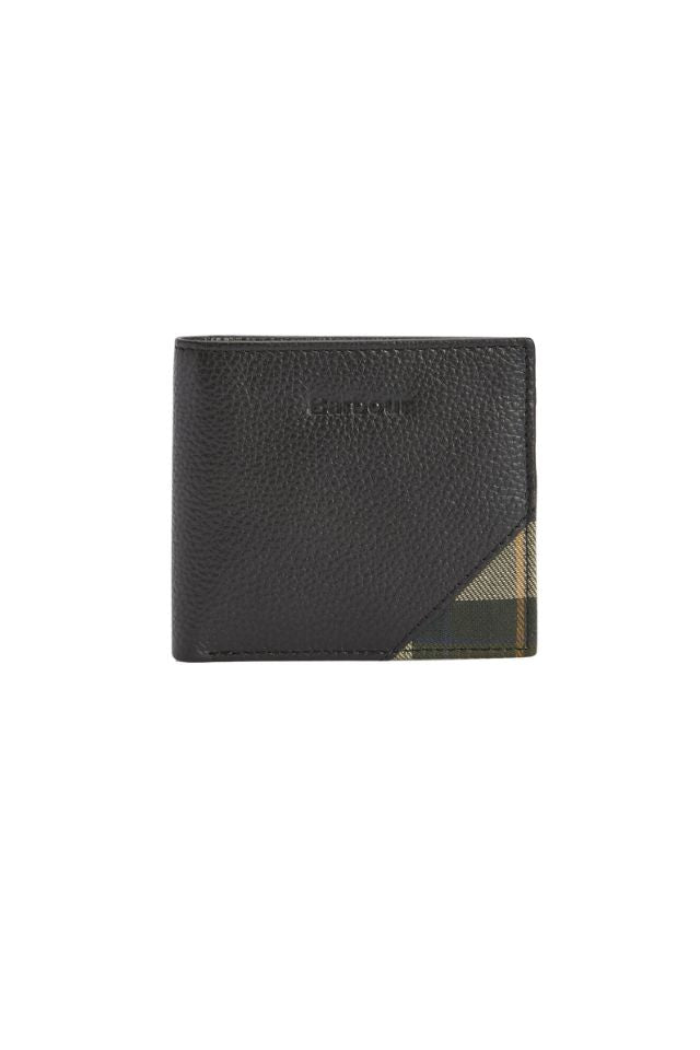 Tarbert Leather Wallet - Black/Ancient