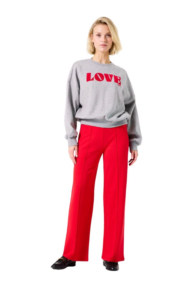 Leisure Sweat - Grey Melee