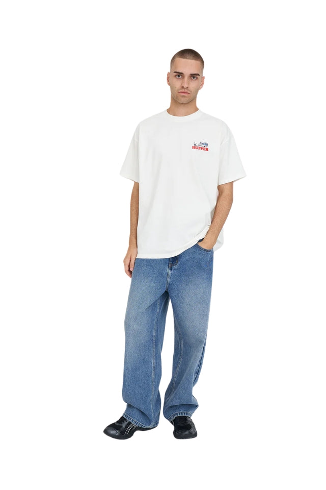 Block Tee 220/ Rollin - Chalk