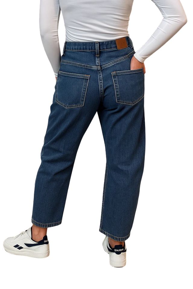 Marlow Barrel Jean - Sadira Wash