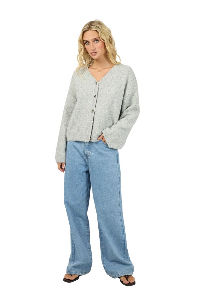Nova Cardigan - Grey Marle