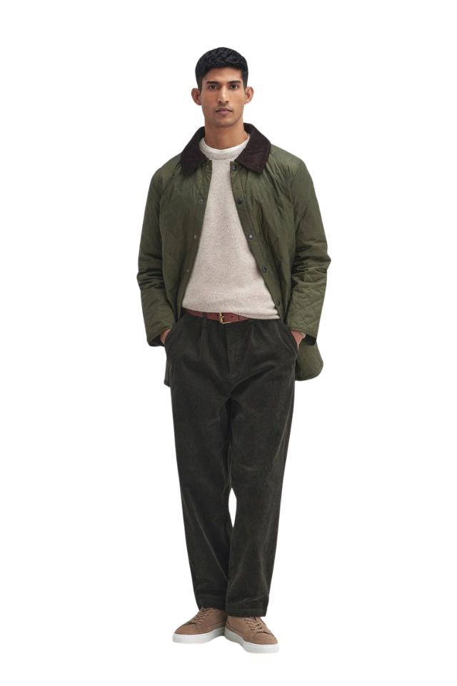 Heritage Liddesdale Quilted Jacket - Olive