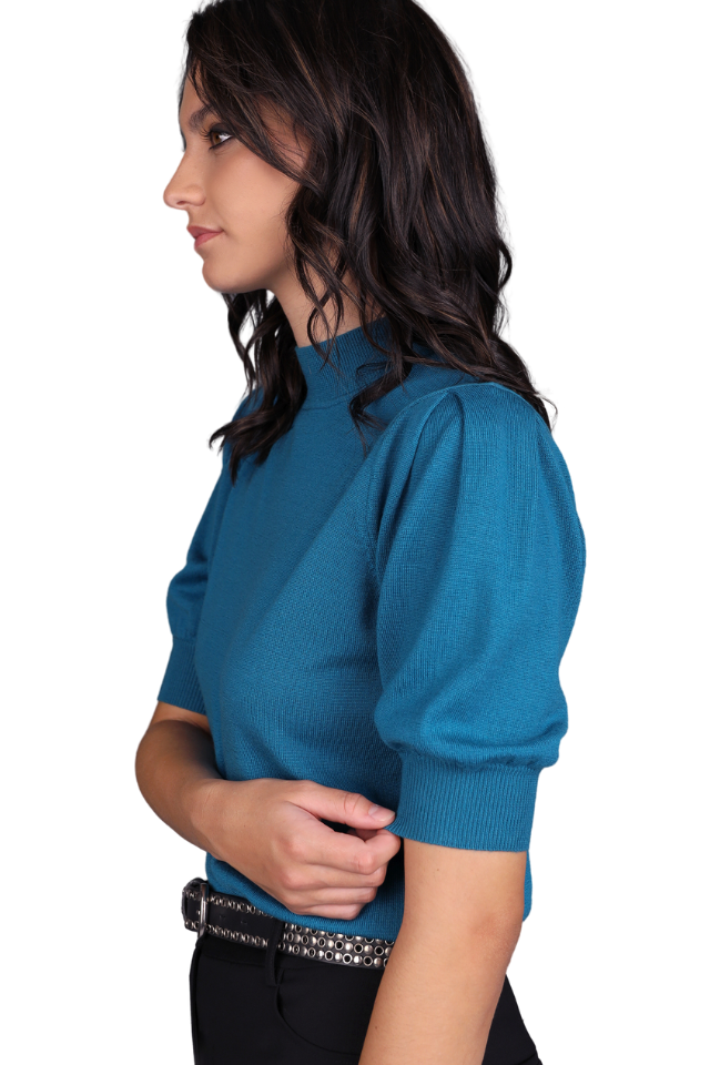 High Neck Merino Sweater
