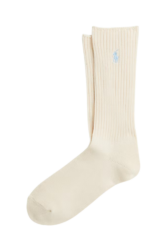 Cotton Blend Crew Socks