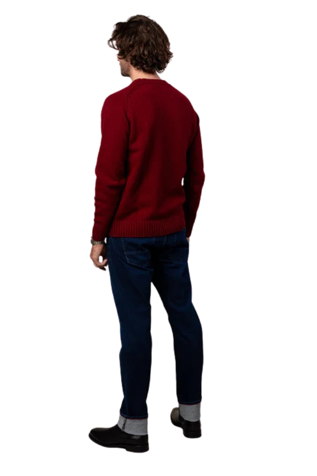 Austin Jean Dark Blue Washed & Faded - Regular