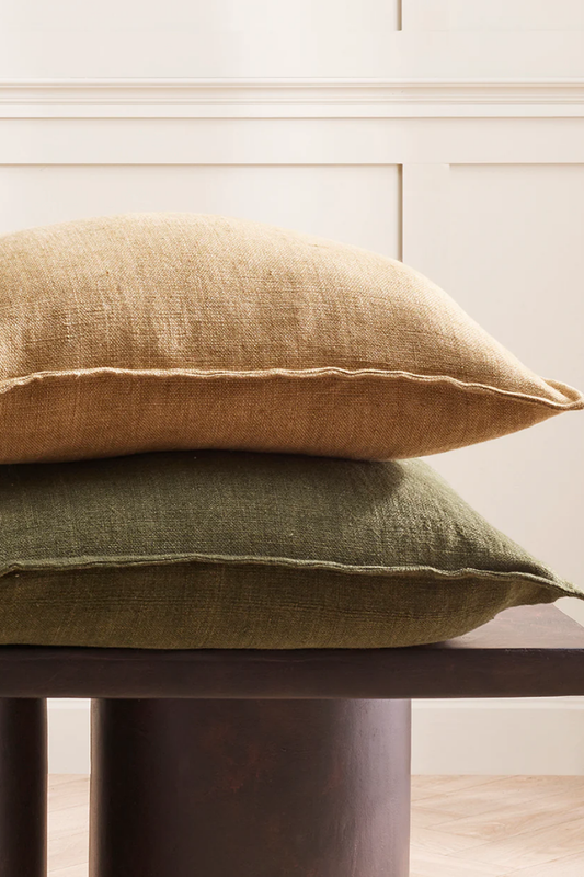 Flaxmill Cushion - Fenugreek