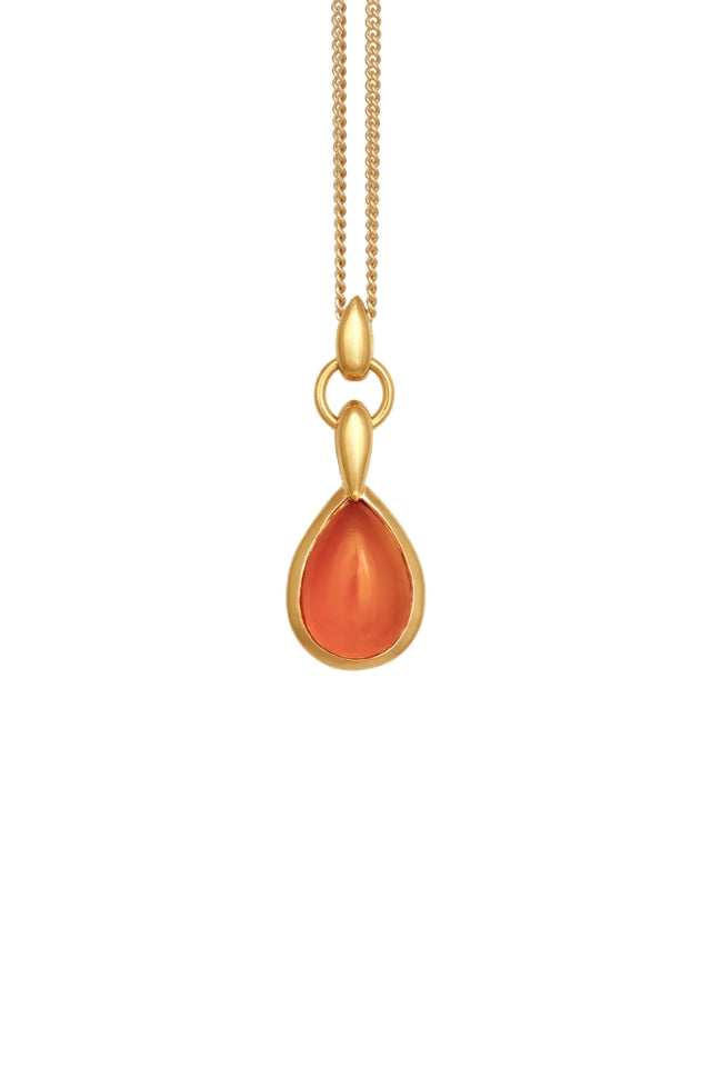 Mirren Necklace - Carnelian