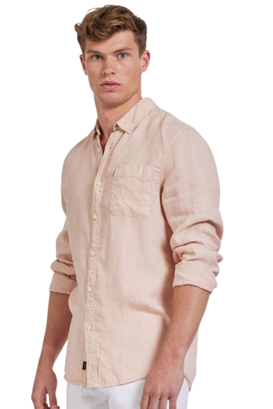 Hampton Linen Long Sleeve Shirt