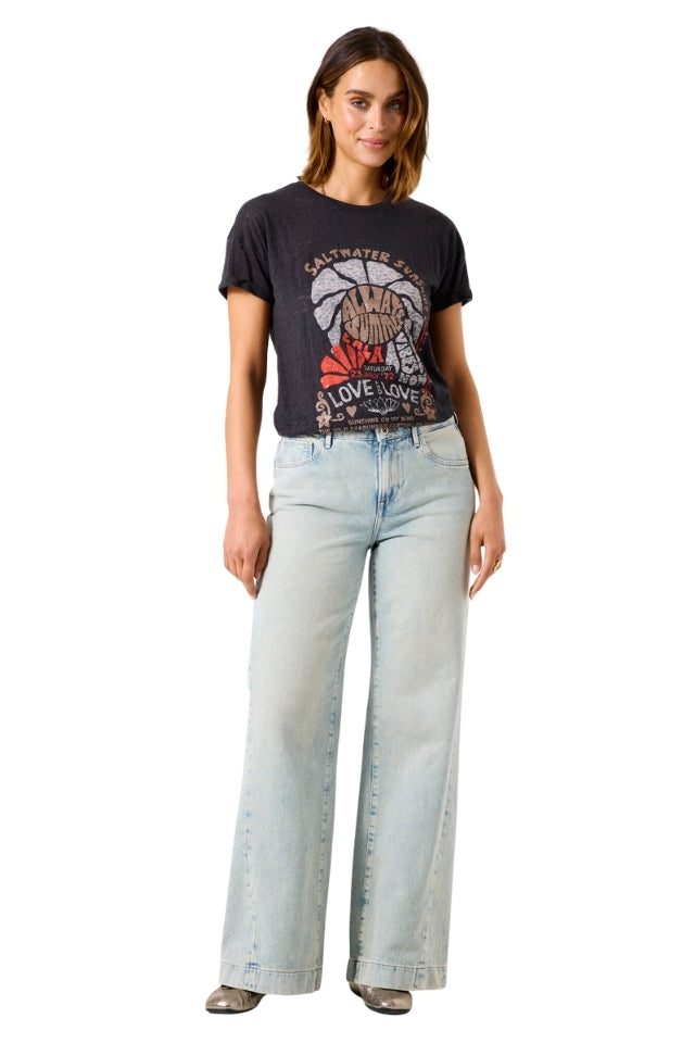 Saltwater Sunshine T - Anthracite
