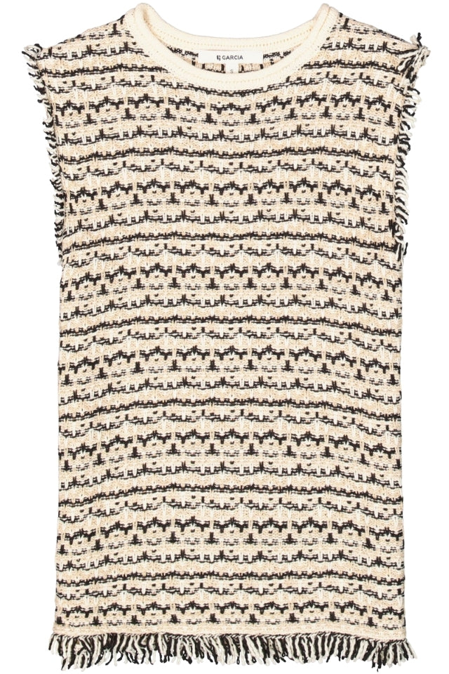 Structured Top - White cap
