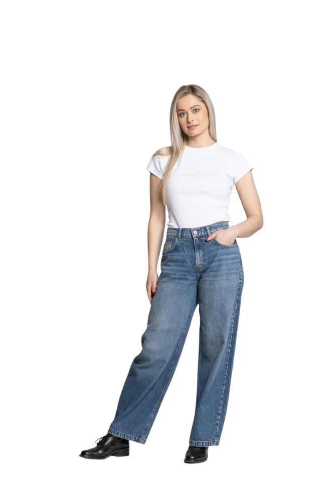 LARRIE HIGH RISE - BAGGY