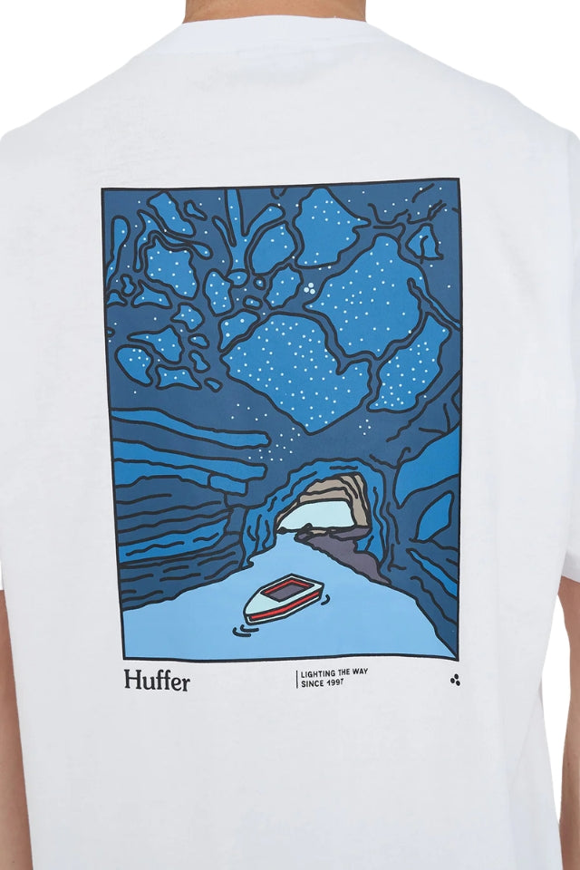 Sup Tee 190/ Caves - White