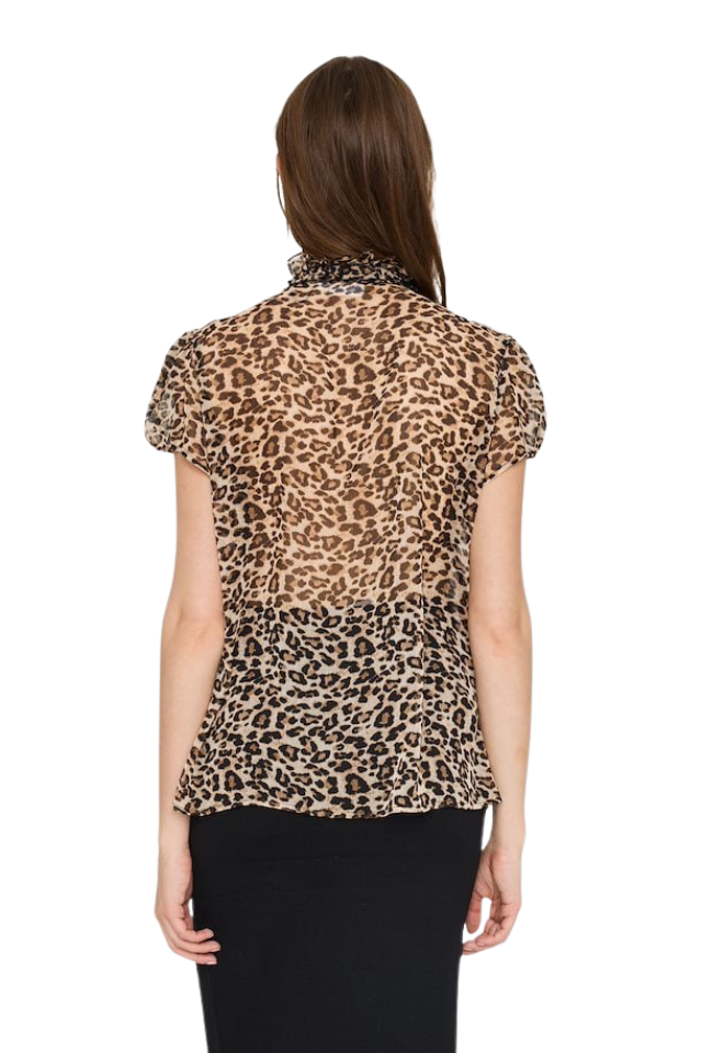 Lilja Shirt - Leopard