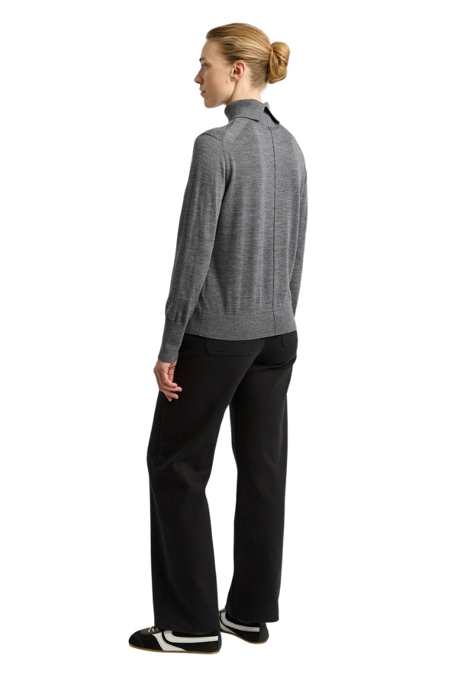 Extrafine Knit Turtle - Zinc