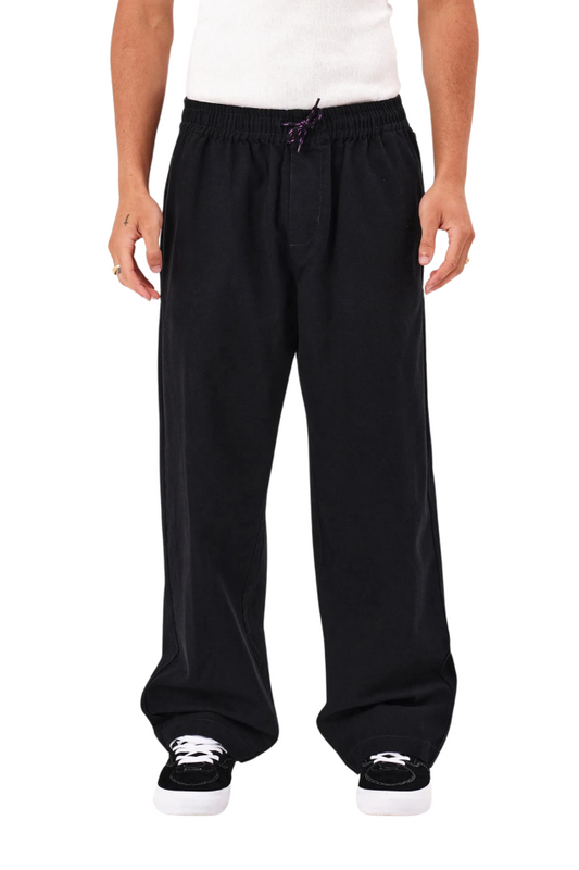 A5 Toretto Canvas Pant - Black Magic