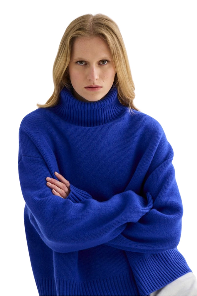 Nico Oversized Sweater - Royal