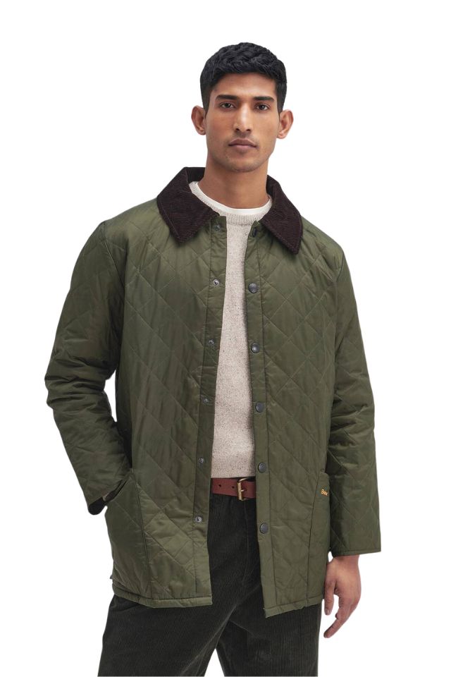 Heritage Liddesdale Quilted Jacket - Olive