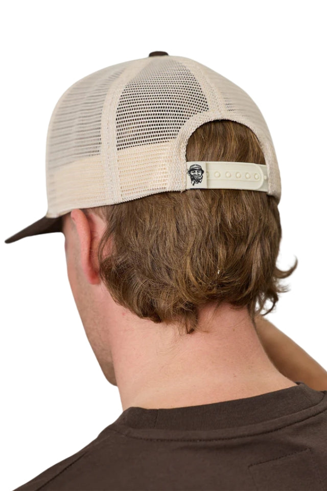 Beers Before Lunch Lorry Cap - Brown/off White