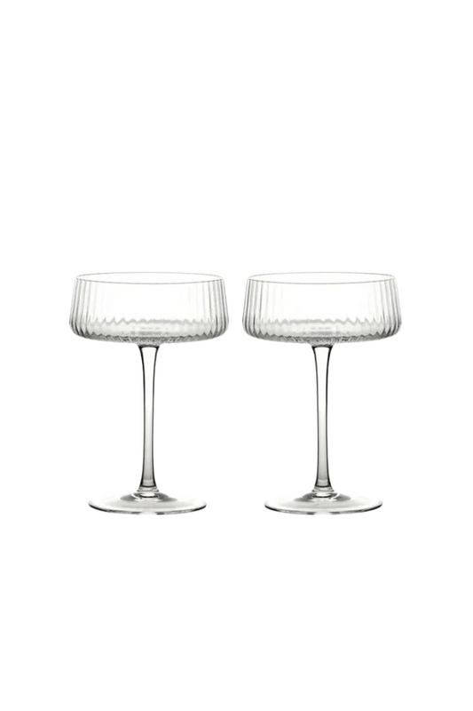 Empire Champagne Saucers (2)