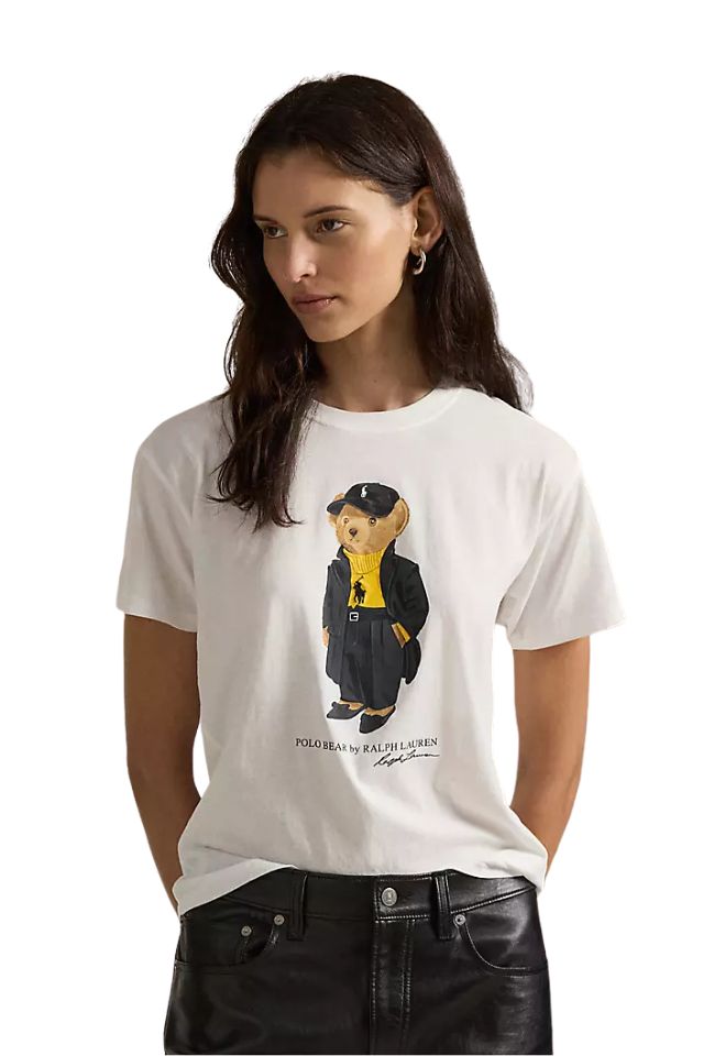 Polo Bear Cotton Jersey Tee