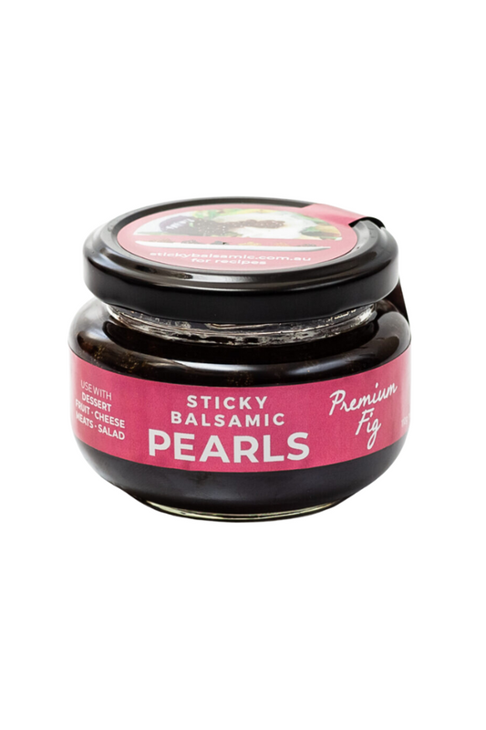 Sticky Balsamic Pearls Premium Fig