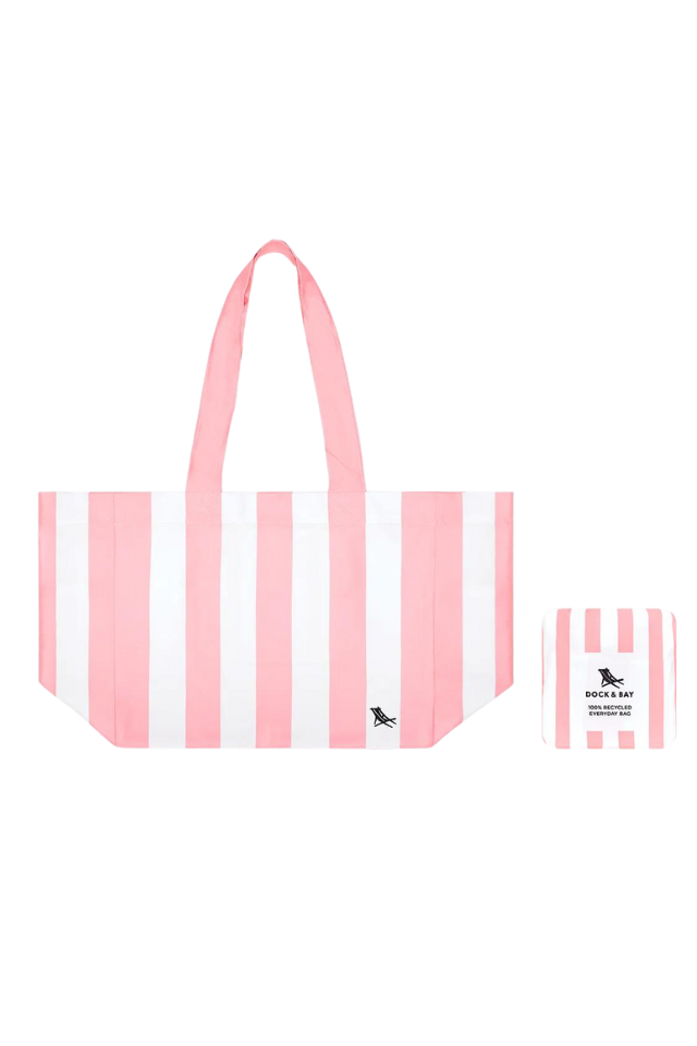 Beach Tote Bag - Malibu Pink