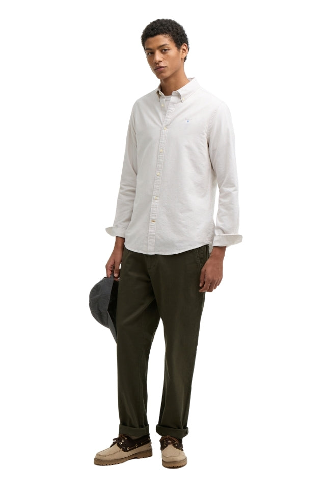 Striped Oxtown Tailored Shirt - Stone