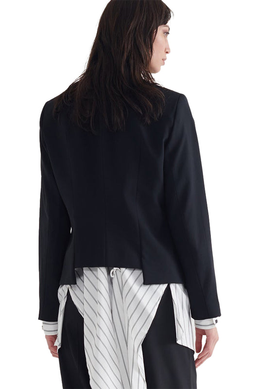 Draped Sequence Jacket