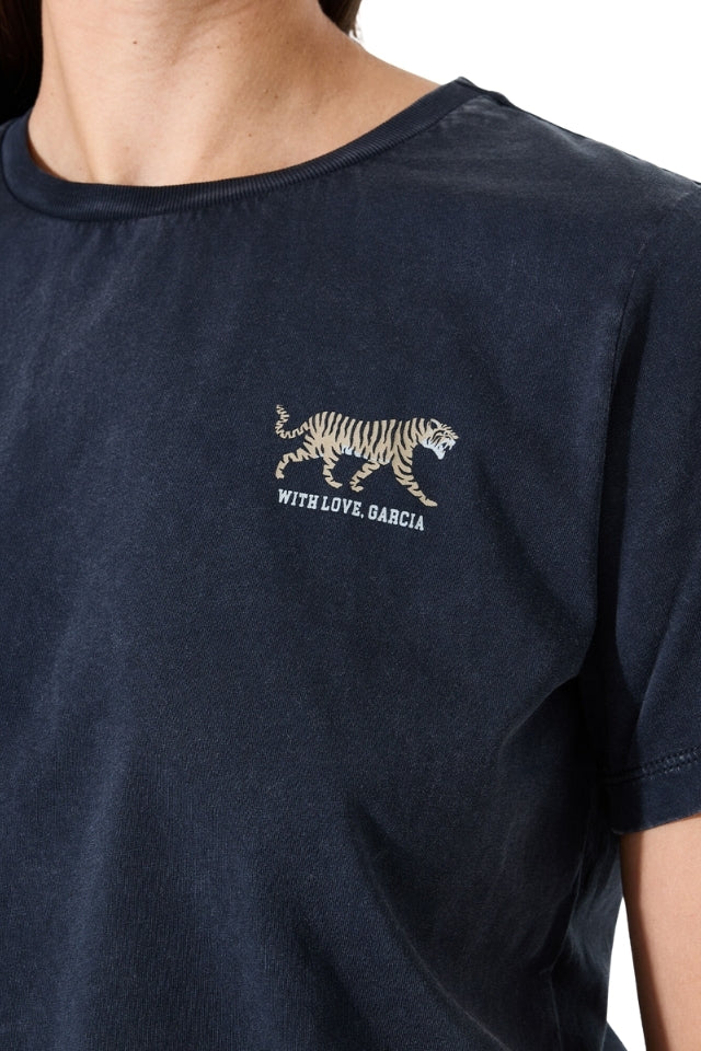 Garcia Cat T-shirt - Black