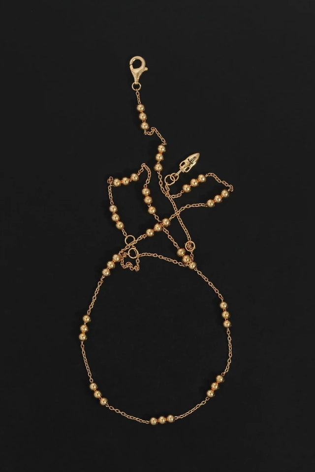 Alba Station Chain - Gold Vermeil