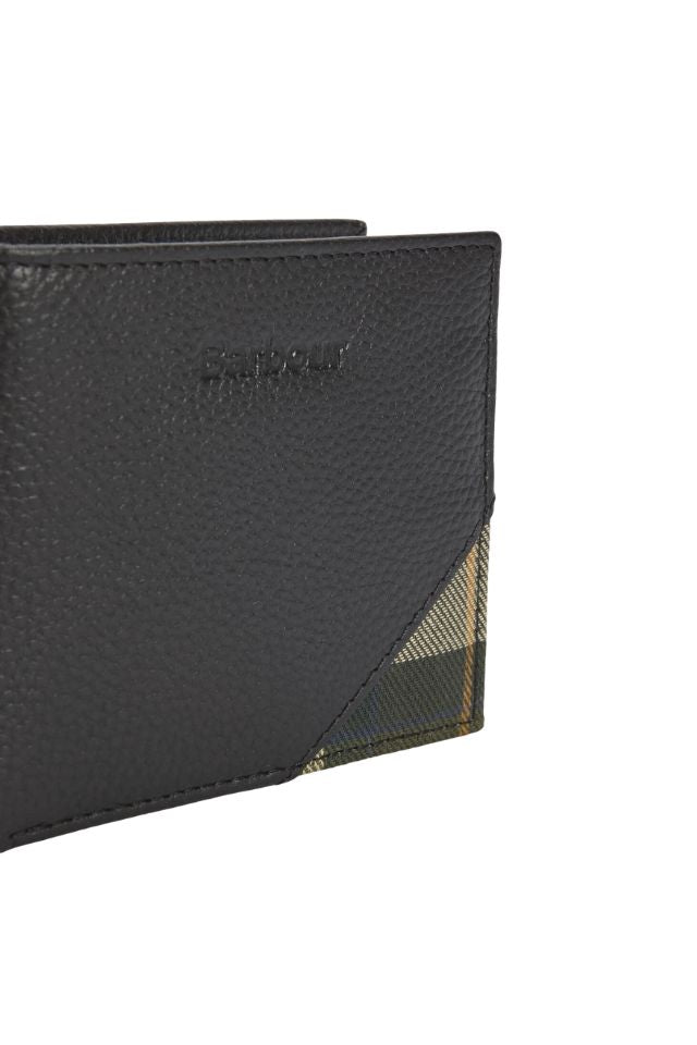 Tarbert Leather Wallet - Black/Ancient