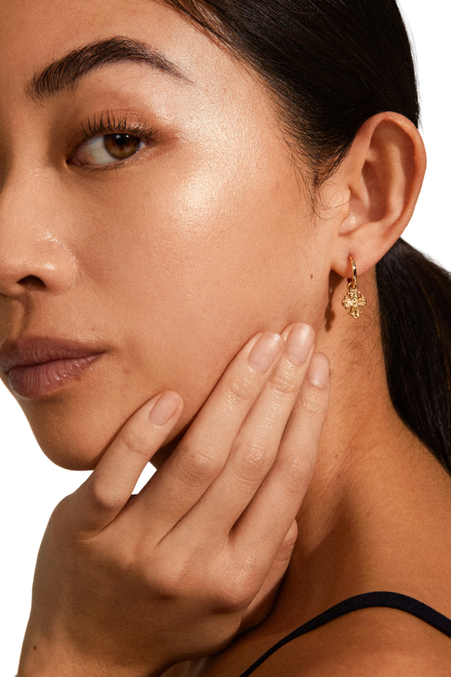 Dagmar Recycled Hoop Earrings
