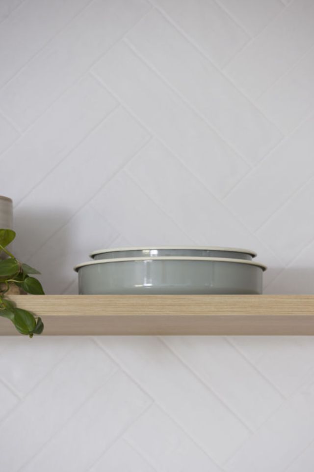 Enamel Baking Tray - Dark