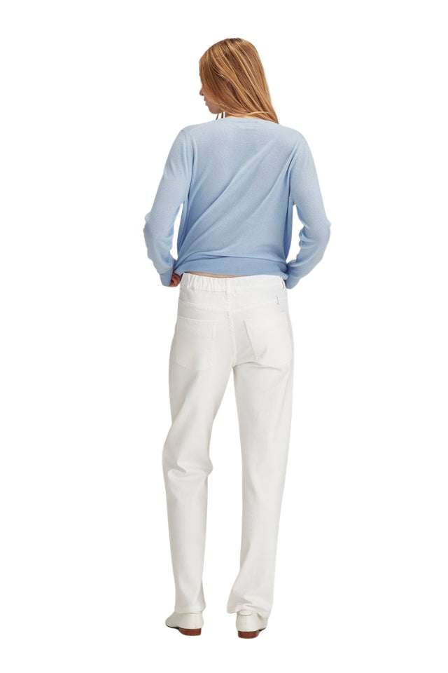 Juko White Jean - White Denim