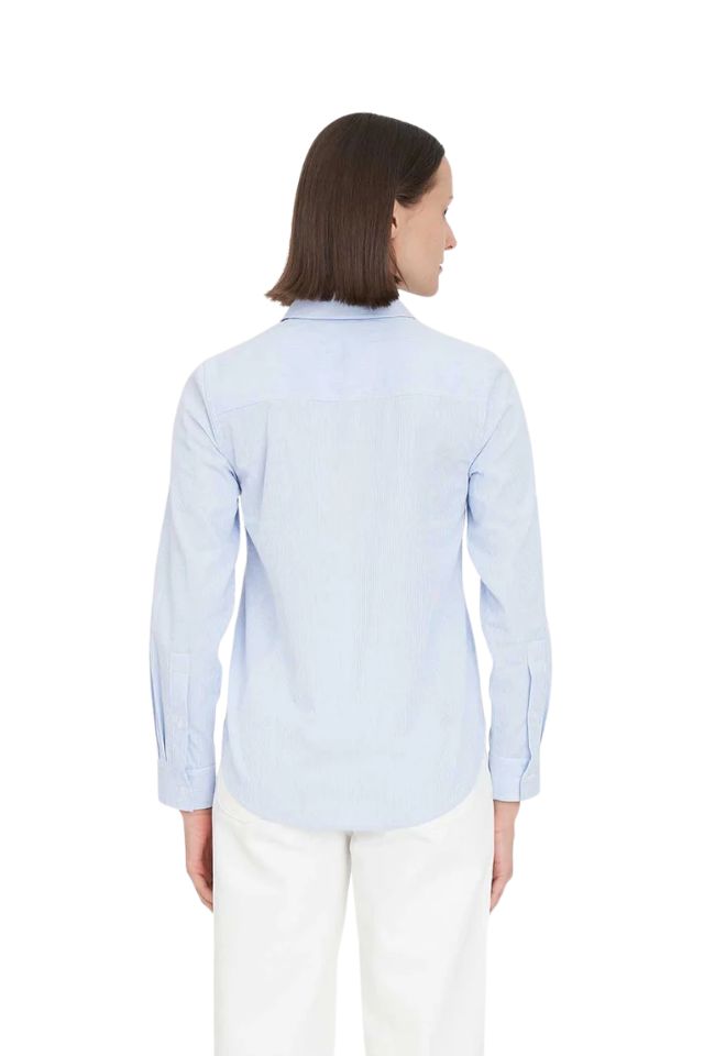Classic Oxford Shirt - Blue Stripe
