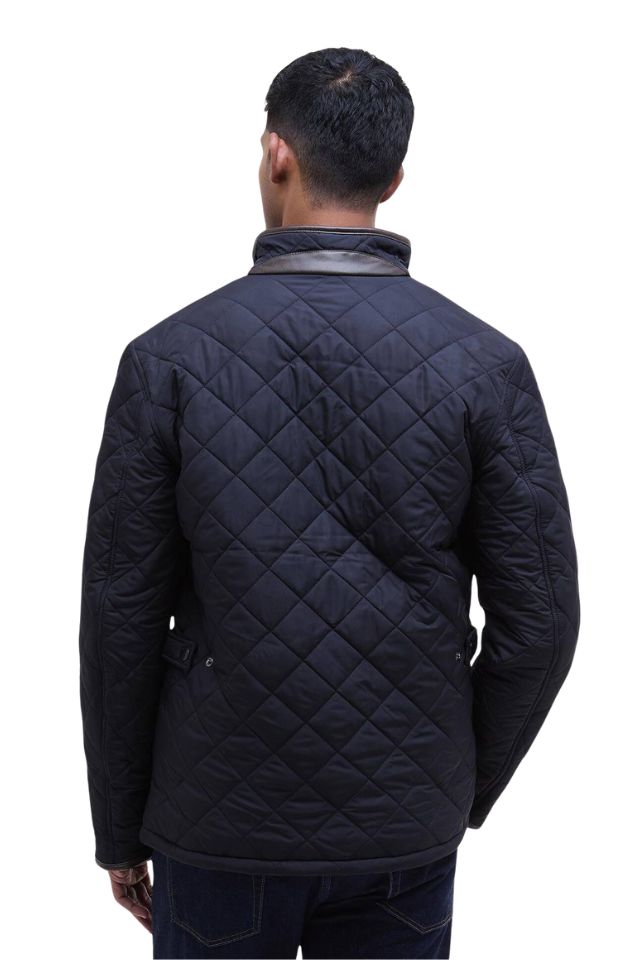 Powell Quilted Jacket - Navy