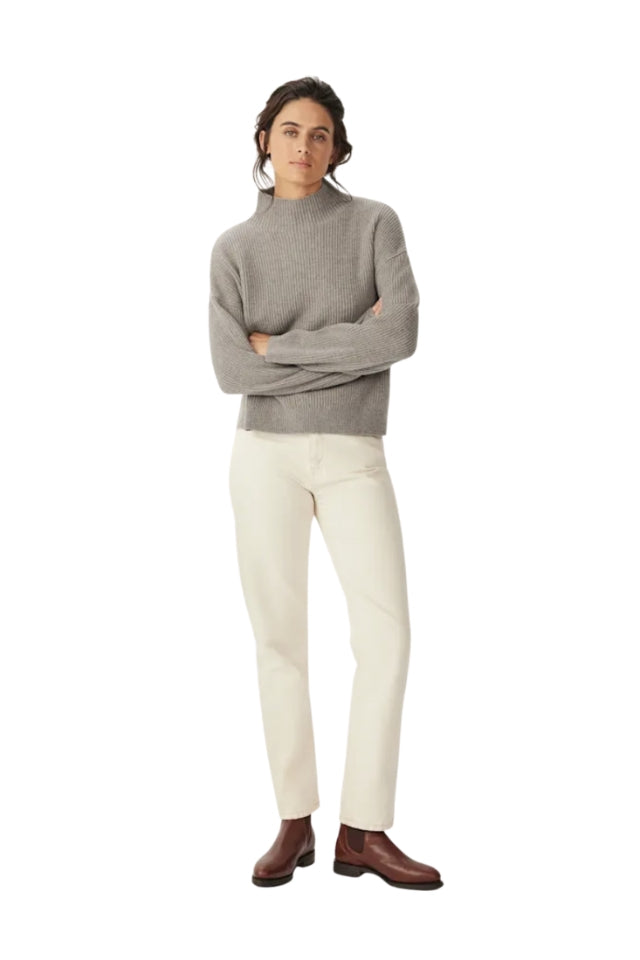 Kimberley Turtleneck Knit - Almond