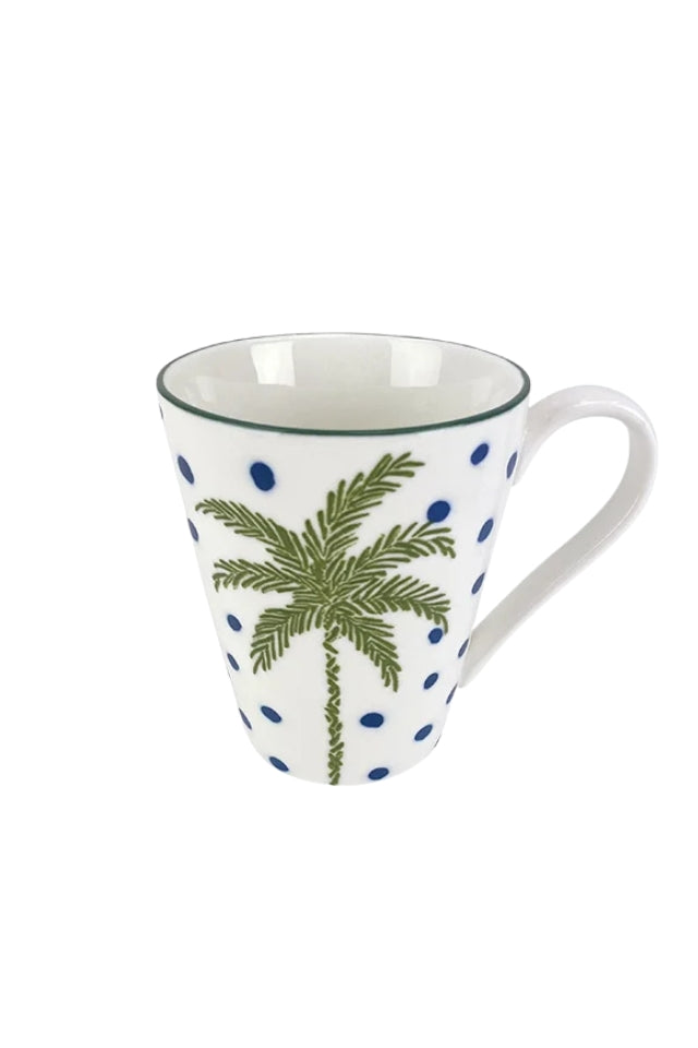 Coffee Mug - White Palm Set 2