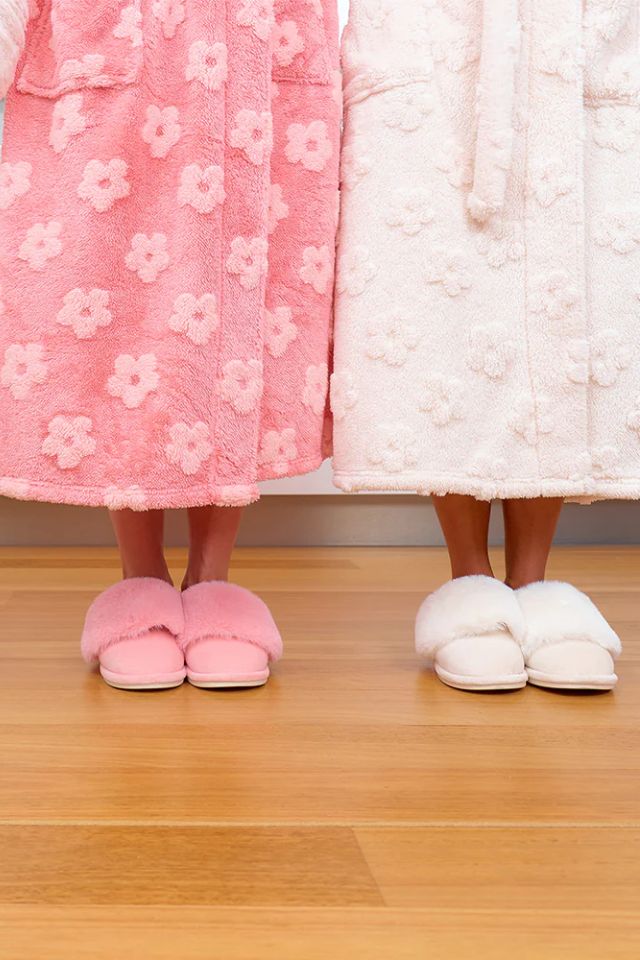 Cosy Luxe Slippers - Ivory