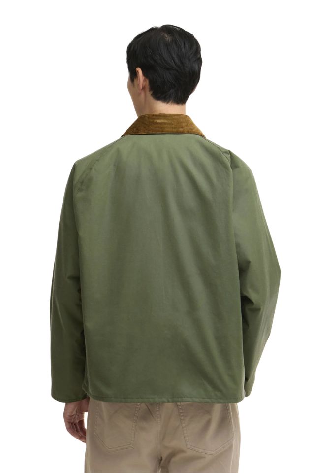 OS Transport Wax Jacket - Light Moss