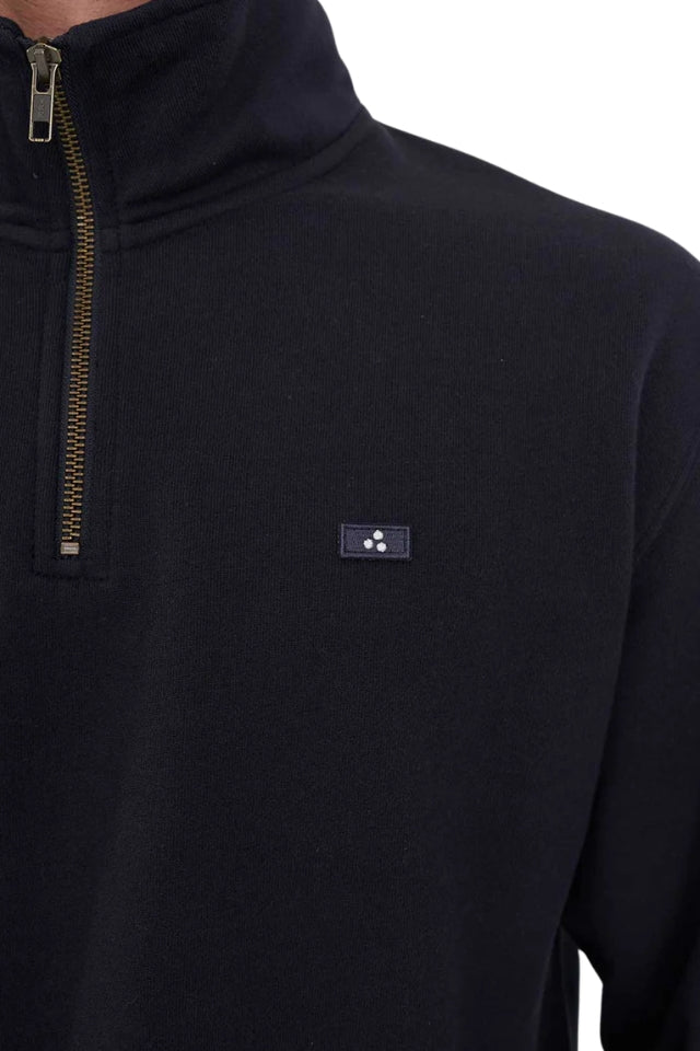Classic 1/4 Zip Jersey/ 3 Ball - Navy