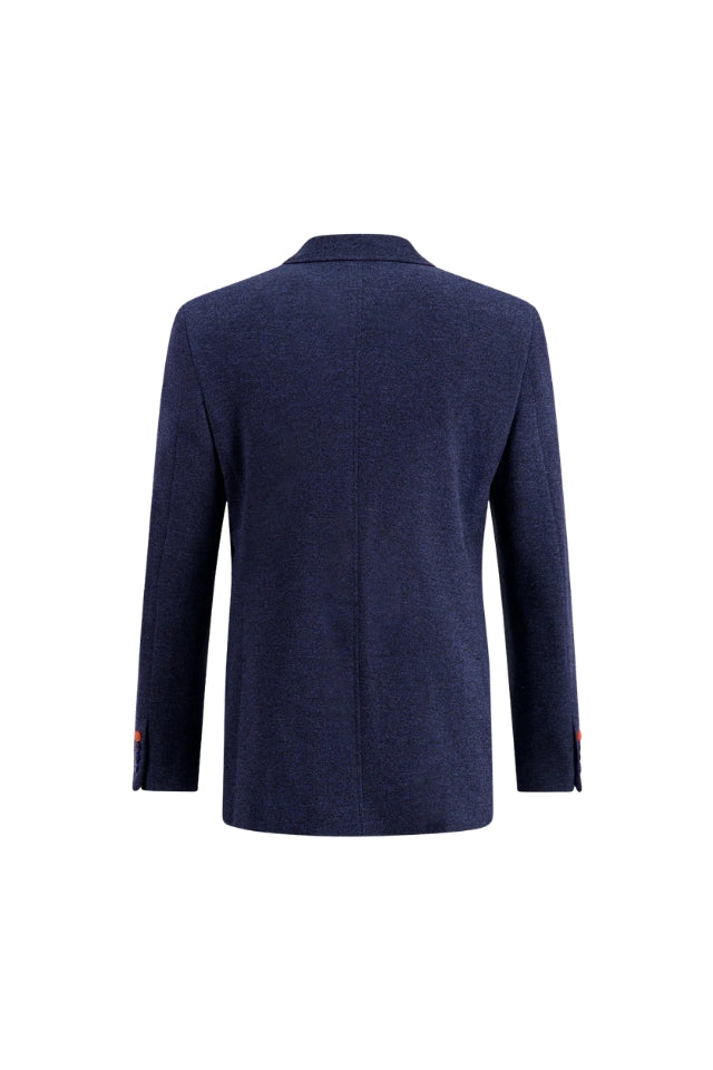 Pique Blazer - Navy
