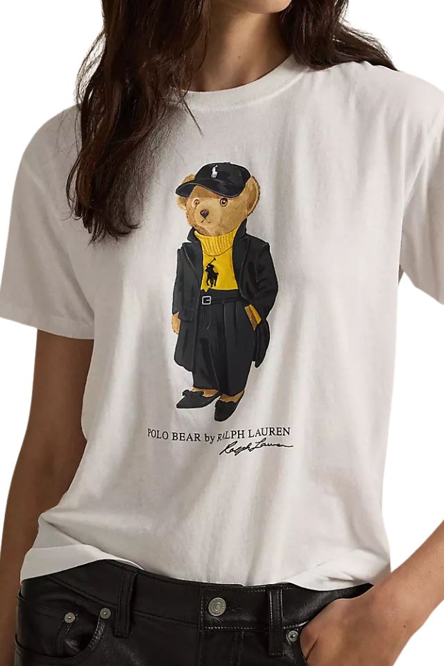 Polo Bear Cotton Jersey Tee