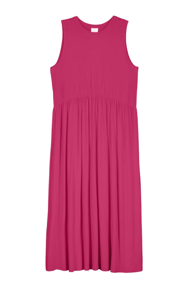Light Curve Dress - Magenta