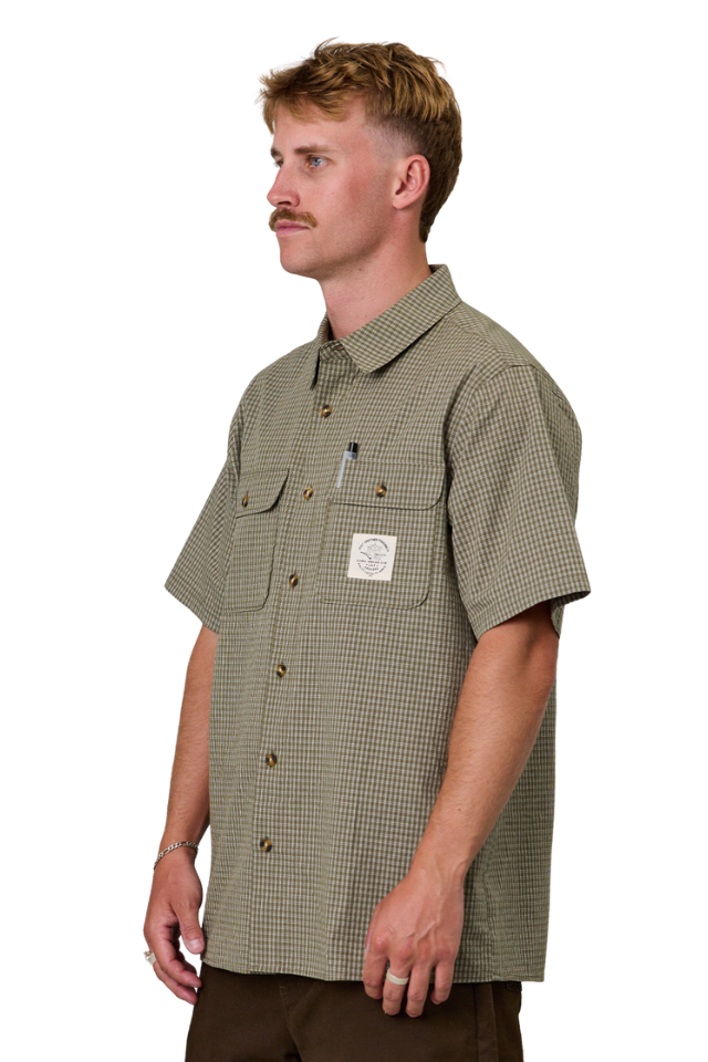 Loyalty Shirt - Khaki Check