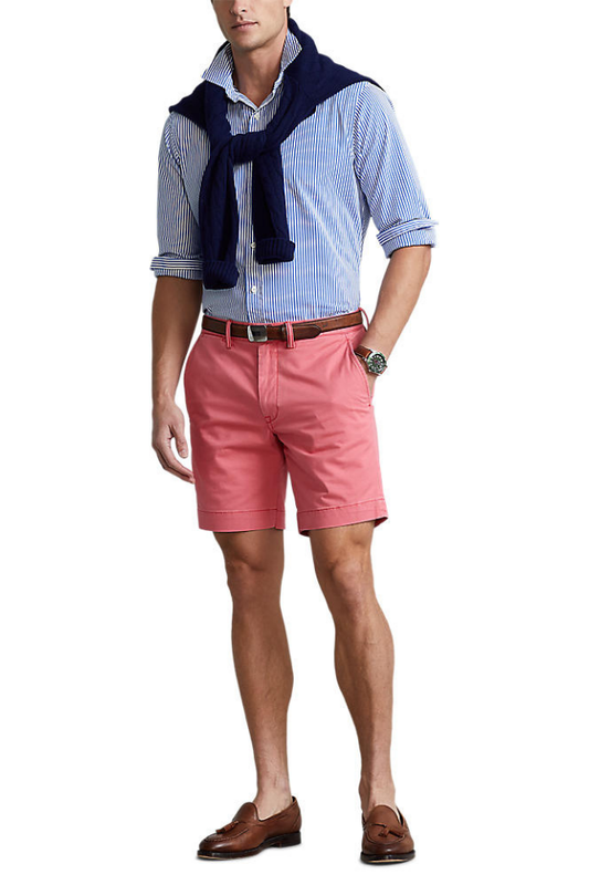 Straight Fit Chino Short