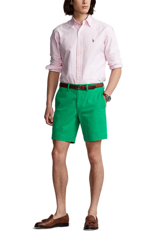 Straight Fit Chino Short